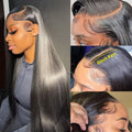 Straight Wigs 13x6 Front 180% Density Pre-Plucked Virgin Human Hair