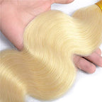 613 Blonde Body Wave Bundle Virgin Human Hair（10A)