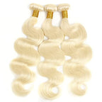 613 Blonde Body Wave Bundle Virgin Human Hair（10A)