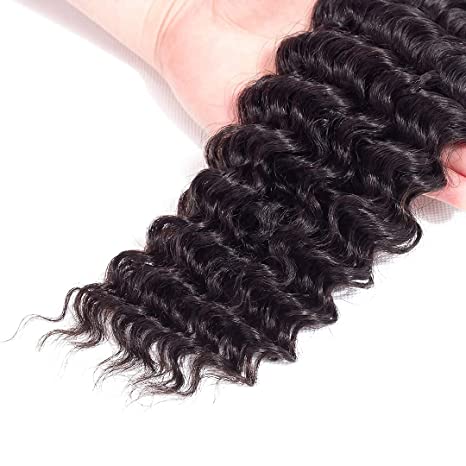 10A Deep Wave Virgin Human Hair Bundle