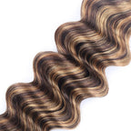 10A Highlight Ombre #P4/27 Deep Wave Virgin Human Hair Bundle