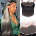 13*4 Straight Human Hair Lace Frontal