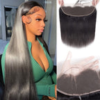 13*4 Straight Human Hair Lace Frontal
