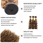 10A Highlight Ombre #P4/27 Deep Wave Virgin Human Hair Bundle