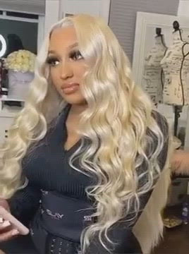 613 Blonde Body Wave Bundle Virgin Human Hair（10A)
