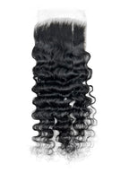 Burmese Curly Lace Closure 4"x4"/5*5
