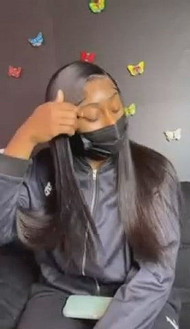 13*4 Straight Human Hair Lace Frontal