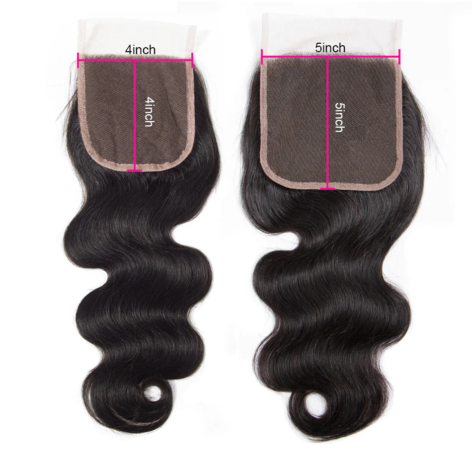 5*5 Body Wave Lace Closur