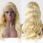 613 Blonde 13x4 HD Lace Front Wigs-Body Wave Human Hair Blonde Wigs